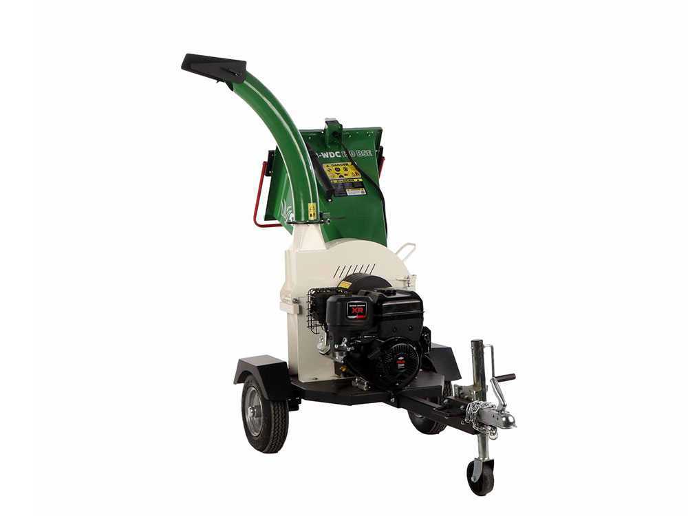 GreenBay GB-WDC 120 BSE - Profi Häcksler mit Benzinmotor B&S XR 13.5 – Bild 2