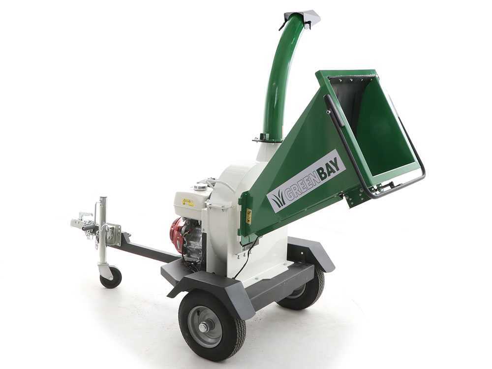 GreenBay GB-WDC 120 H - Profi-Häcksler mit Verbrennungsmotor - Honda GX390 Motor 13 PS – Bild 4