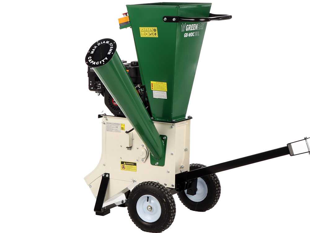 GreenBay GB-WDC 75 L - Häcksler mit Benzinmotor Loncin – Bild 3