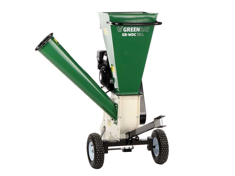 GreenBay GB-WDC 75 L - Häcksler mit Benzinmotor Loncin – Bild 4