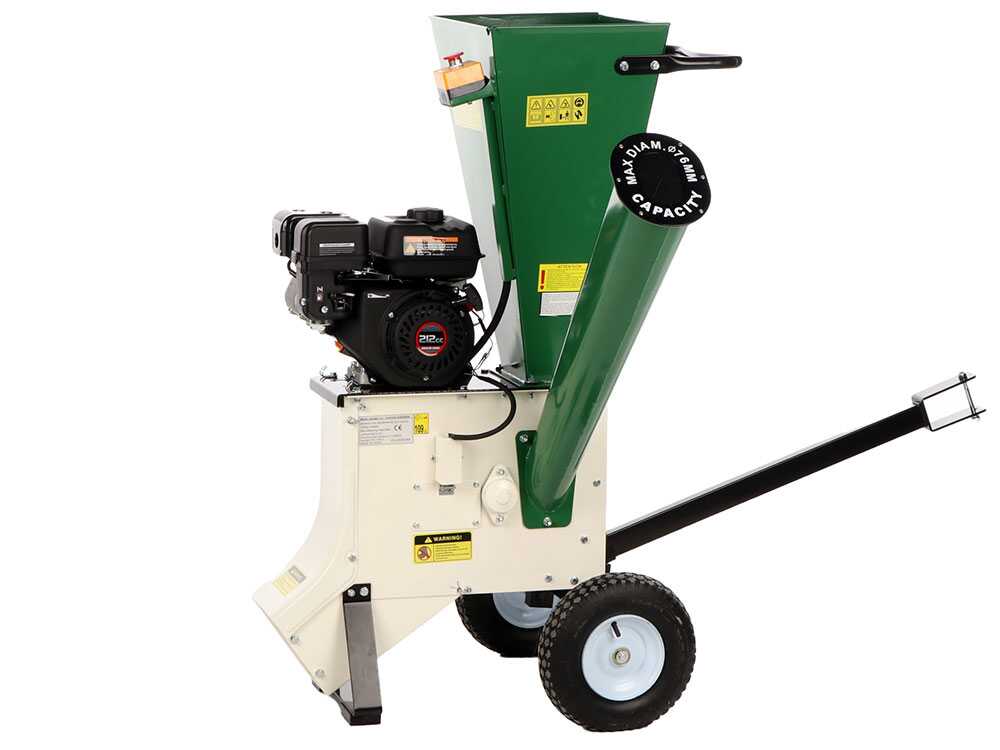 GreenBay GB-WDC 75 L - Häcksler mit Benzinmotor Loncin – Bild 2