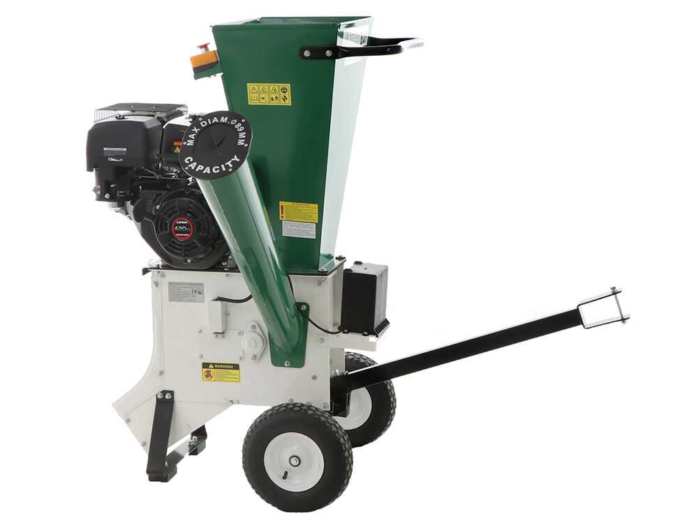 GreenBay GB-WDC 90 LE - Benzin-Häcksler - Loncin 15 PS Benzinmotor – Bild 3