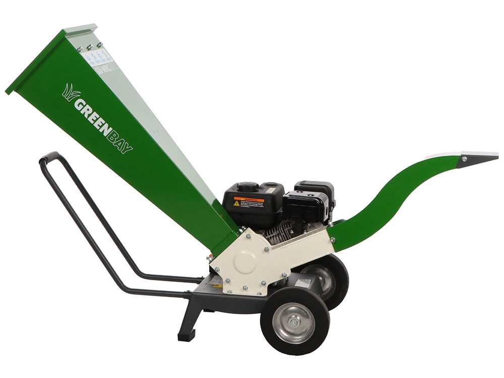 GreenBay GB-WRC 50 L - Häcksler mit Verbrennungsmotor - Motor 7 PS – Bild 3