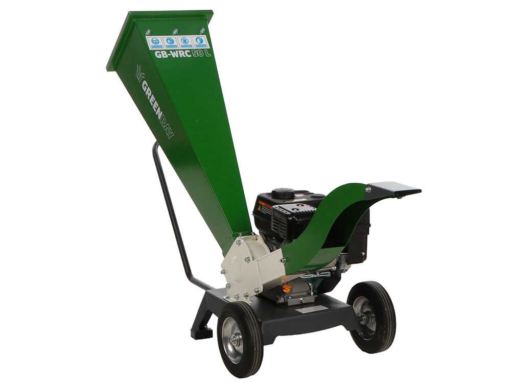 GreenBay GB-WRC 50 L - Häcksler mit Verbrennungsmotor - Motor 7 PS – Bild 4