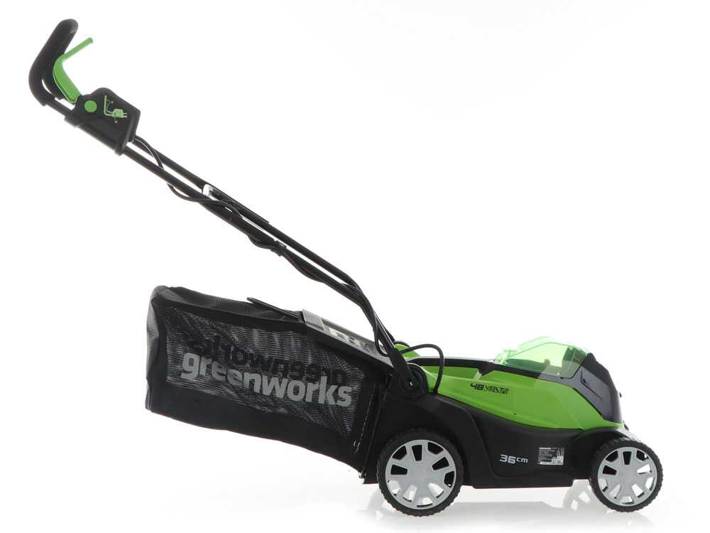 Greenworks G48LM36K2 - Akku-Rasenmäher - 48V/2Ah - Schnittbreite 36 cm – Bild 2