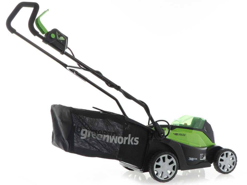 Greenworks G48LM36K2 - Akku-Rasenmäher - 48V/2Ah - Schnittbreite 36 cm – Bild 3