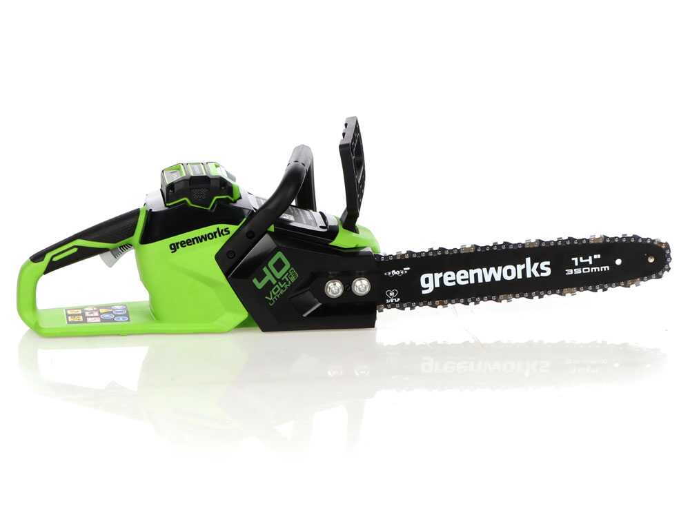 Greenworks GD40CS15K4 - Akku-Astkettensäge - Schwert 35 cm - 40V 4Ah – Bild 2