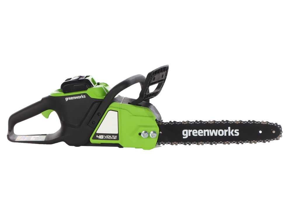 Greenworks GD48CS36K4 - Akku-Kettensäge - Schwert 36 cm - 48V 4Ah – Bild 3