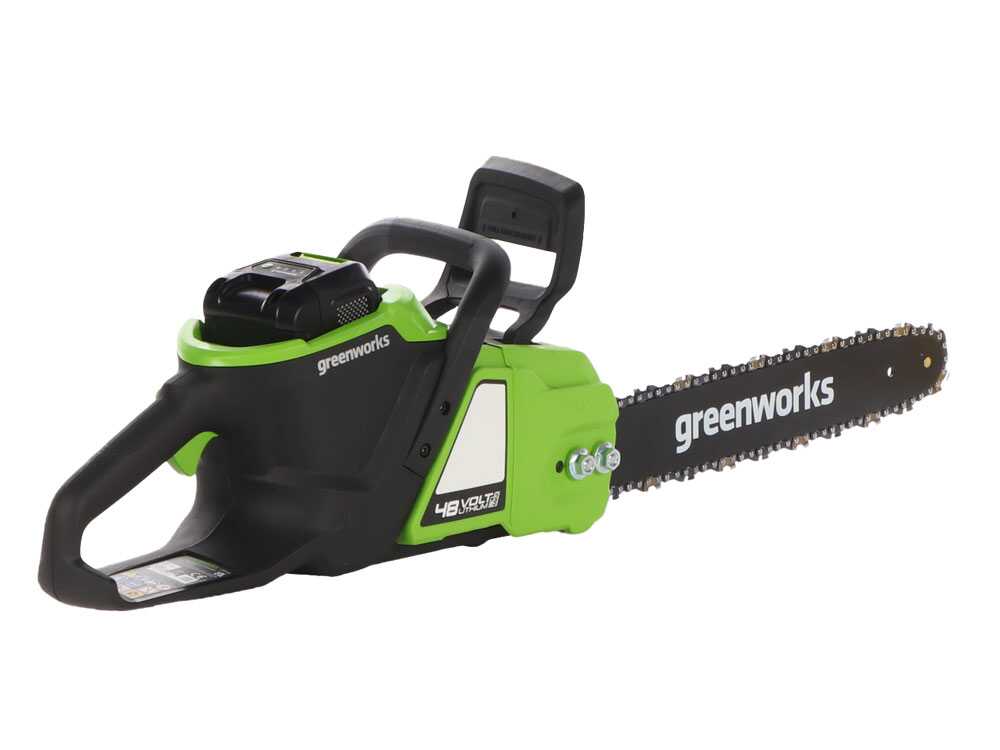 Greenworks GD48CS36K4 - Akku-Kettensäge - Schwert 36 cm - 48V 4Ah – Bild 4