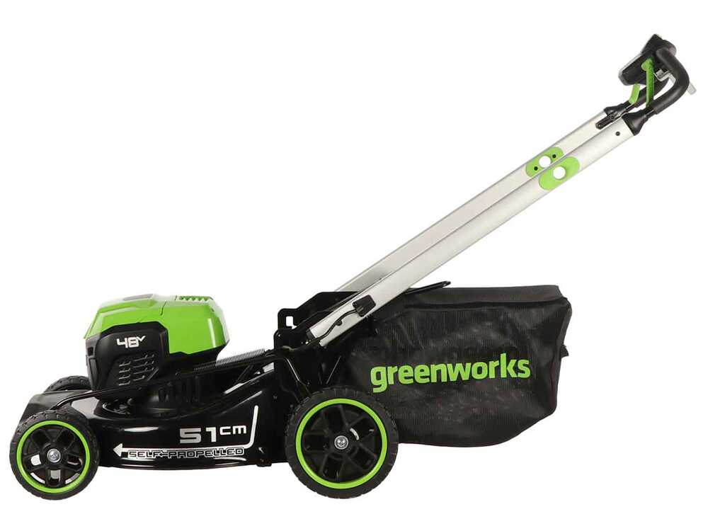 Greenworks GD48LM51SPIIK5 - Akku-Rasenmäher mit Eigenantrieb - 48V/5Ah - Schnittbreite 51 cm – Bild 3