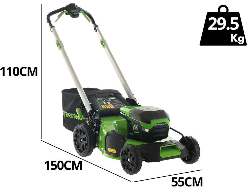 Greenworks GD60LM51SP - Akku-Rasenmäher mit Radantrieb - Ohne Akku und Ladegerät – Bild 2