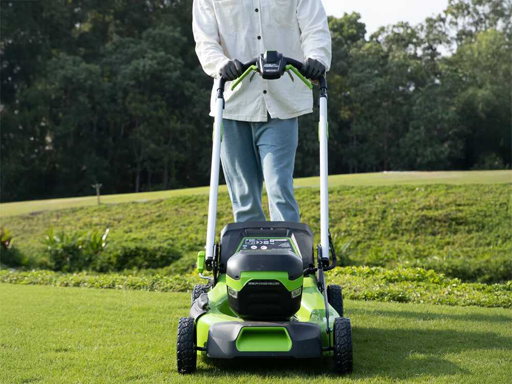 Greenworks GD60LM51SP - Akku-Rasenmäher mit Radantrieb - Ohne Akku und Ladegerät – Bild 4