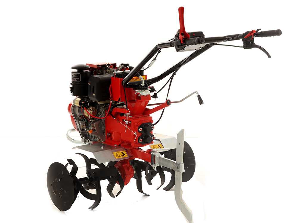 Große Diesel-Motorhacke 10 PS - Diesse DS 84 - DS11 AE mit Elektrostarter – Bild 3