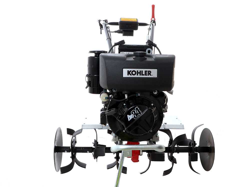 Große Diesel-Motorhacke 11 PS - Diesse DS84 Lombardini/Kohler Dieselmotor - mit Elektrostarter – Bild 4