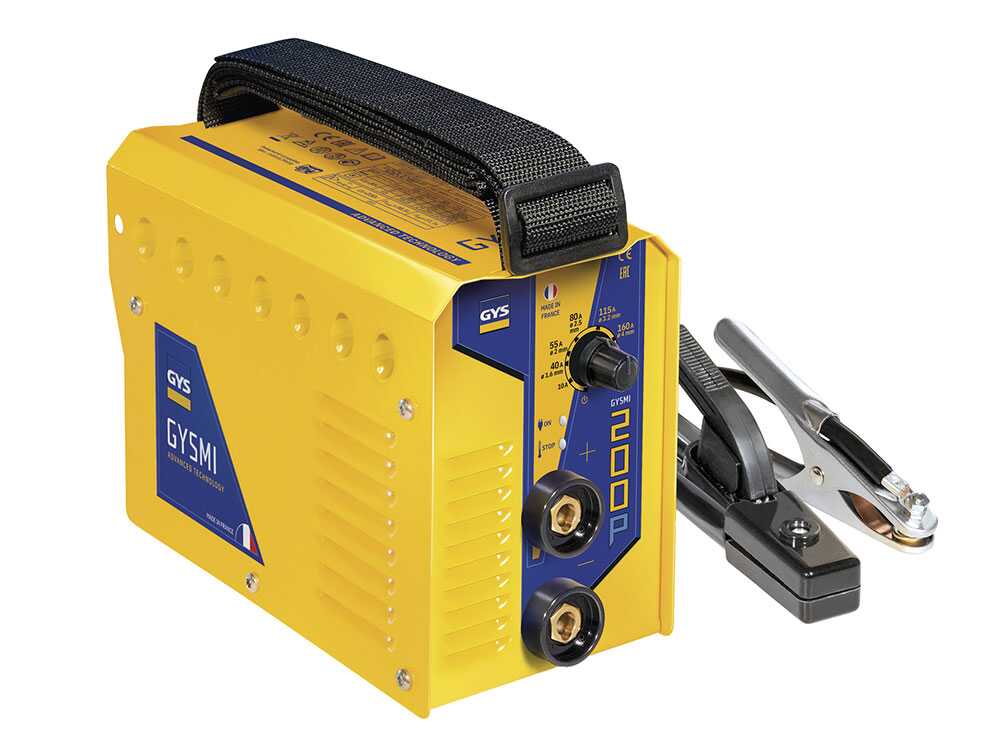 GYS GYSMI 200P - Elektroden-Schweißinverter -  (MMA) - Gleichstrom (DC) - Transportkoffer