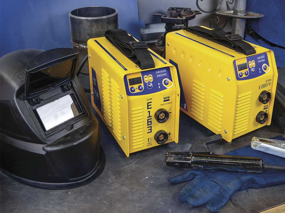 GYS Gysmi E200 FV - Inverter Schweißgerät (MMA, WIG Lift) + Koffer, Gleichstrom (DC) – Bild 4