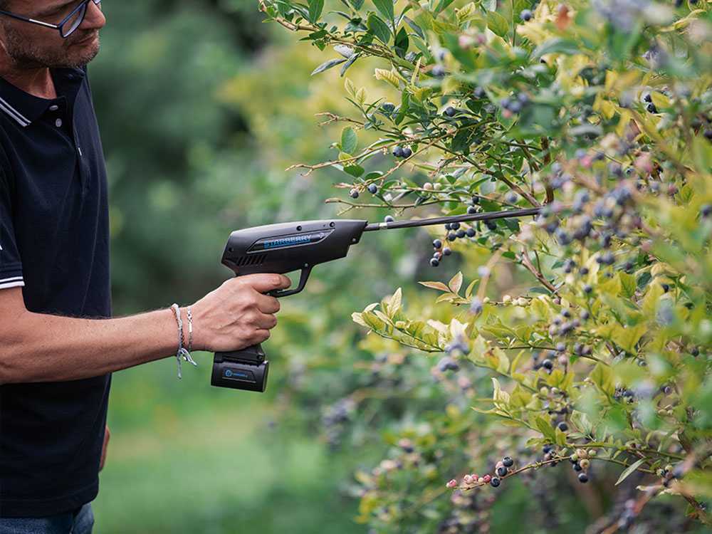 Hakenschüttler für Blaubeeren Campagnola Starberry MD2 mit 3 Li-Ion-Akkus 14.4V 2.5 Ah – Bild 2