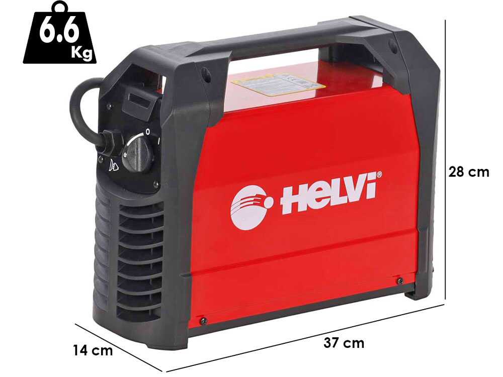 Helvi Galileo 160 - Inverter-Schweißgerät (MMA/TIG LIFT), Gleichstrom (DC)