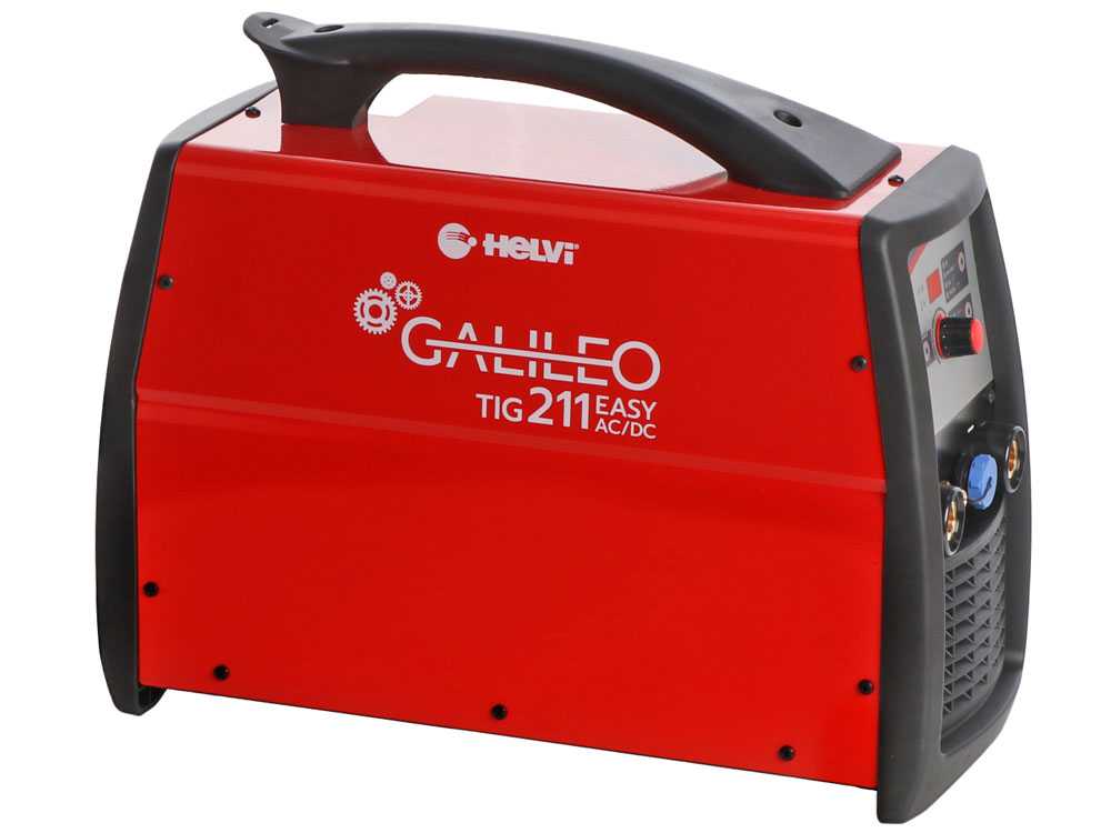 HELVI Galileo TIG 211 easy AC/DC - Inverter-Schweißgerät (MMA, TIG HF - LIFT) - AC/DC – Bild 3