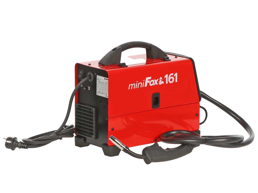 Helvi Mini FOX 161 - Inverter-Schweißgerät MIG/MAG mit Gleichstrom (DC) – Bild 3