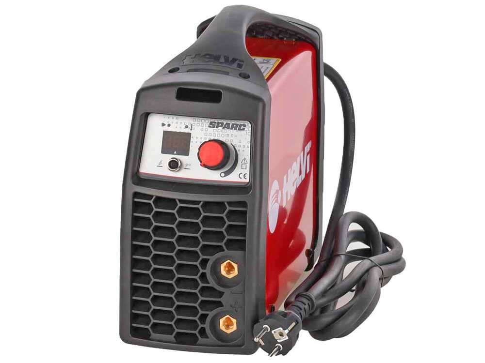 Helvi Sparc 200 - Inverter-Schweißgerät (MMA) + Stoßfester Koffer, Gleichstrom (DC) – Bild 3