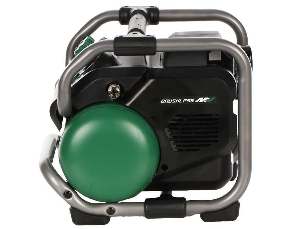 HIKOKI EC36DAW4Z - Tragbarer kabelloser Kompressor - 36V - OHNE BATTERIEN UND LADESTATIONEN – Bild 2