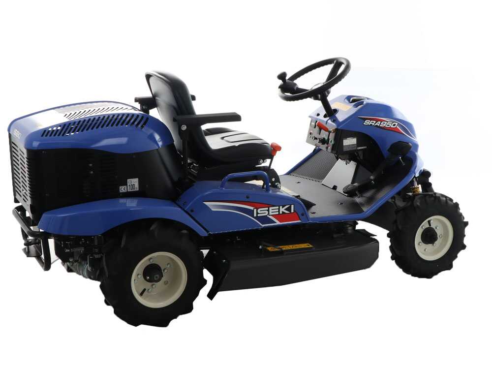 Hochgras-Rasentraktor Iseki SRA 950A 2wd - Kawasaki Motor 726 cm³ - Zweistufiges Hydrostat-Getriebe – Bild 2