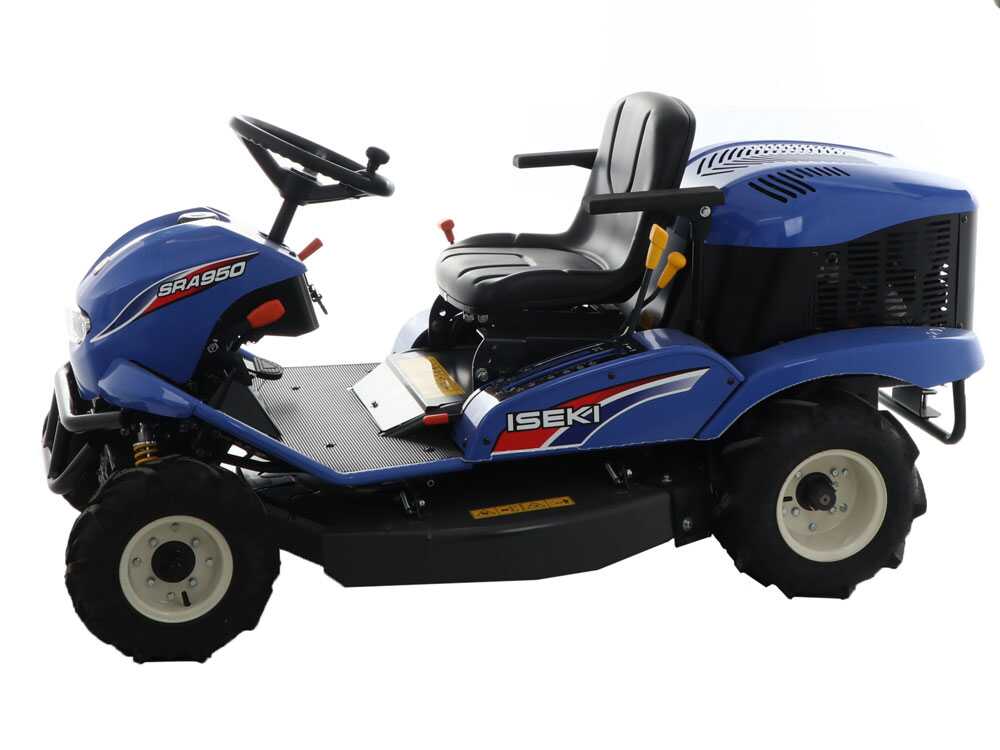 Hochgras-Rasentraktor Iseki SRA 950A 2wd - Kawasaki Motor 726 cm³ - Zweistufiges Hydrostat-Getriebe – Bild 4