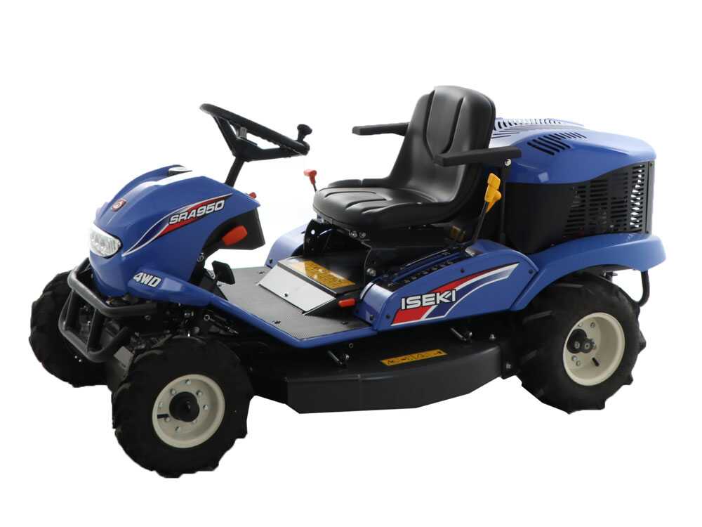Hochgras-Rasentraktor Iseki SRA 950A 4WD - Kawasaki Motor 726 cm³ - Vierradantrieb – Bild 2