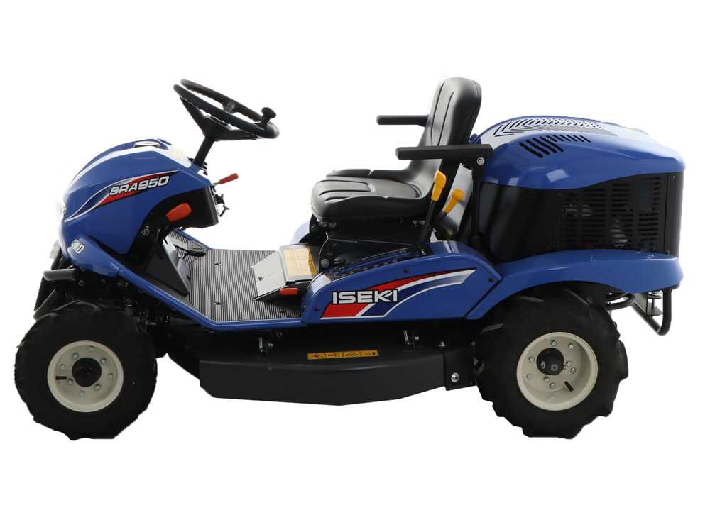 Hochgras-Rasentraktor Iseki SRA 950A 4WD - Kawasaki Motor 726 cm³ - Vierradantrieb – Bild 4