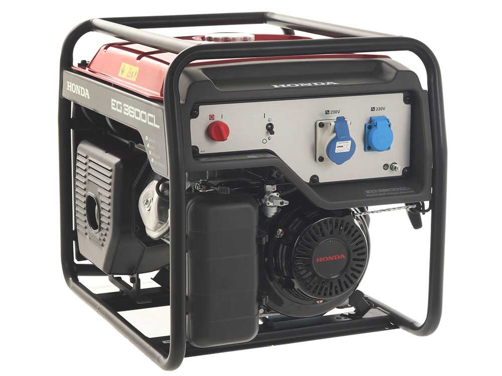 Honda EG 3600 CL - Benzin-Stromerzeuger und AVR-Regelung 3.6 kW - Dauerleistung 3.2 kW - 230V – Bild 3