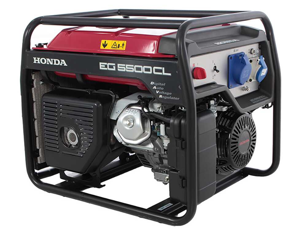 Honda EG 5500 CL - Benzin-Stromerzeuger mit AVR-Regelung 5.5 kW - Dauerleistung 5 kW - 230V – Bild 3