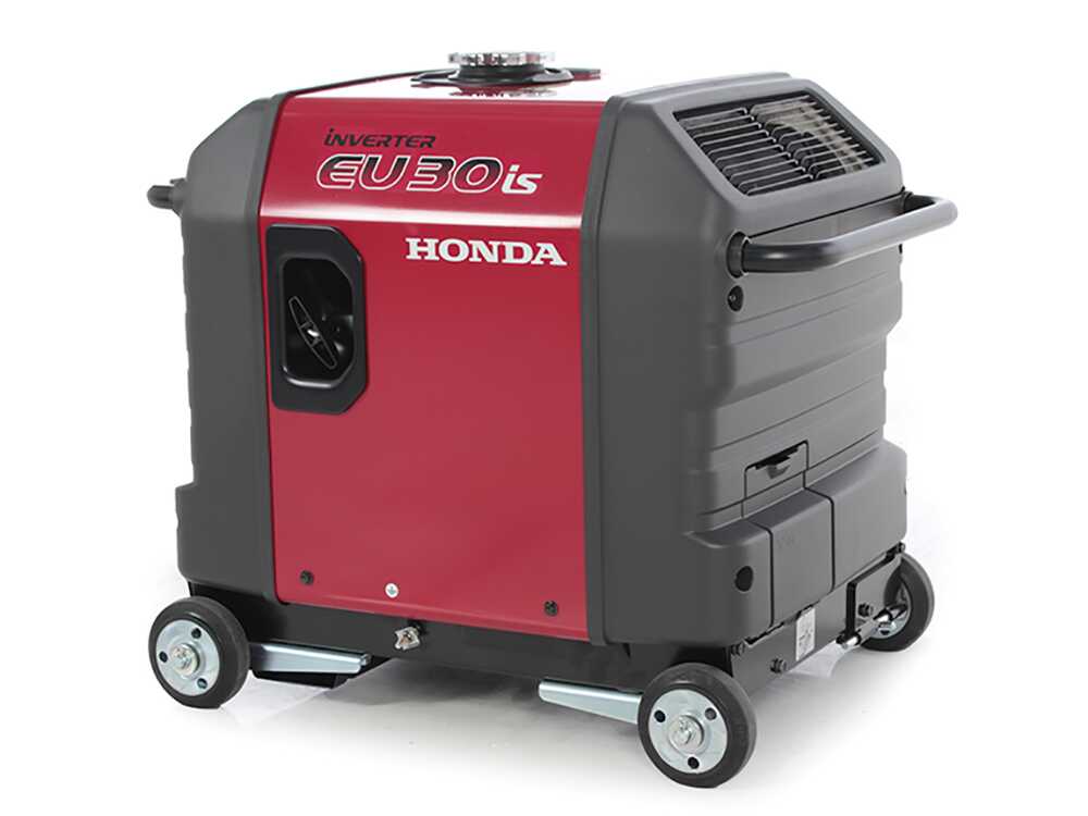 Honda EU30is - Leiser Inverter-Stromerzeuger mit Rädern 230 3 kW - Dauerleistung 2.8 kW - 230V – Bild 3