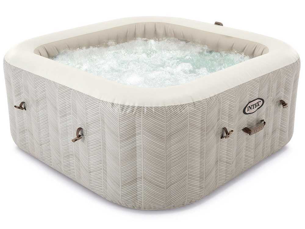 Intex Carrée Chevron Deluxe 28446EX - Ø173x71 cm - Whirlpool Spa – Bild 2
