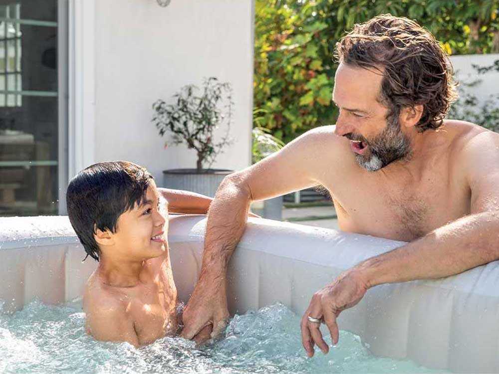 Intex Carrée Chevron Deluxe 28446EX - Ø173x71 cm - Whirlpool Spa – Bild 4