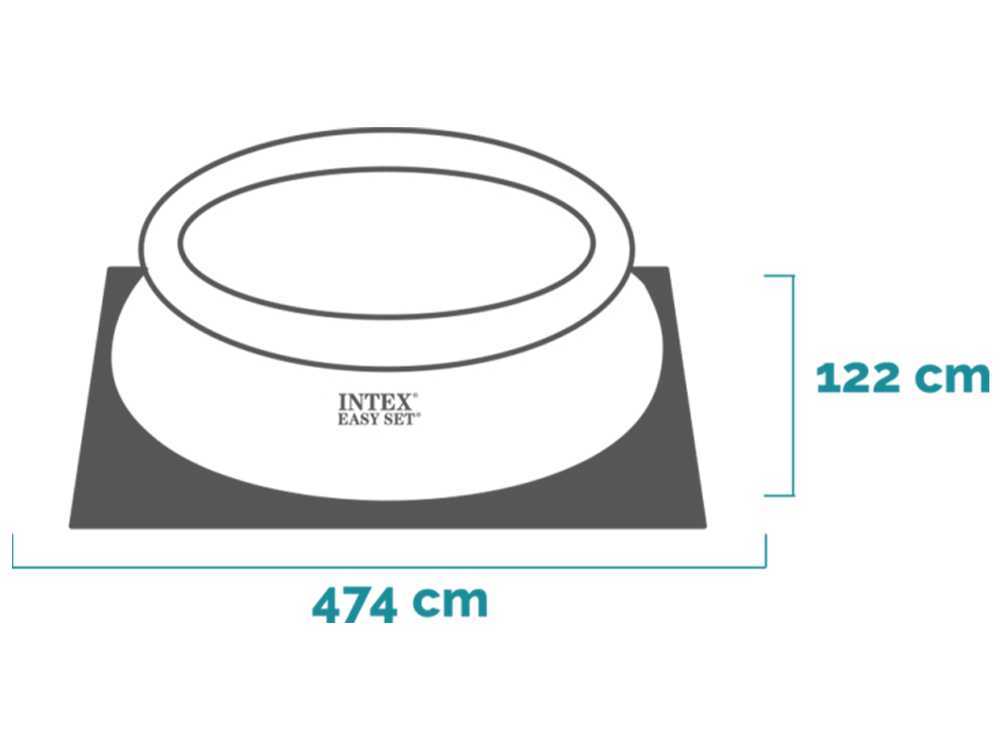 Intex Easy Set 26168NP - Ø457x122 cm - Pool – Bild 2