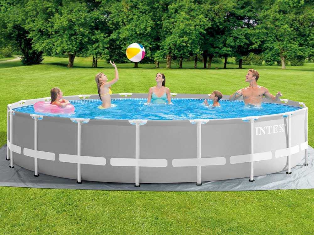 Intex Prisma Frame 26732NP - Ø549x122 cm - Runder Pool – Bild 4