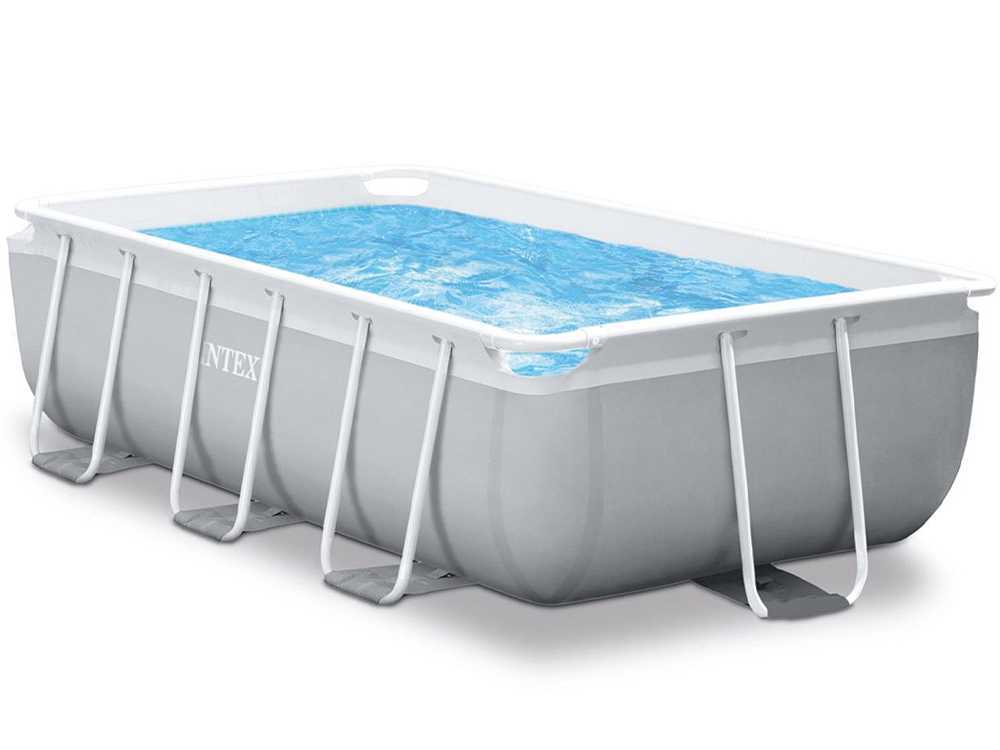 Intex Prisma Frame 26784NP - 300x175x80 cm - Aufstellpool + Filterpumpe und Poolleiter – Bild 3