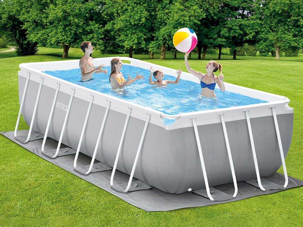 Intex Prisma Frame 26792NP - 488x244x107 cm - Aufstellpool – Bild 4