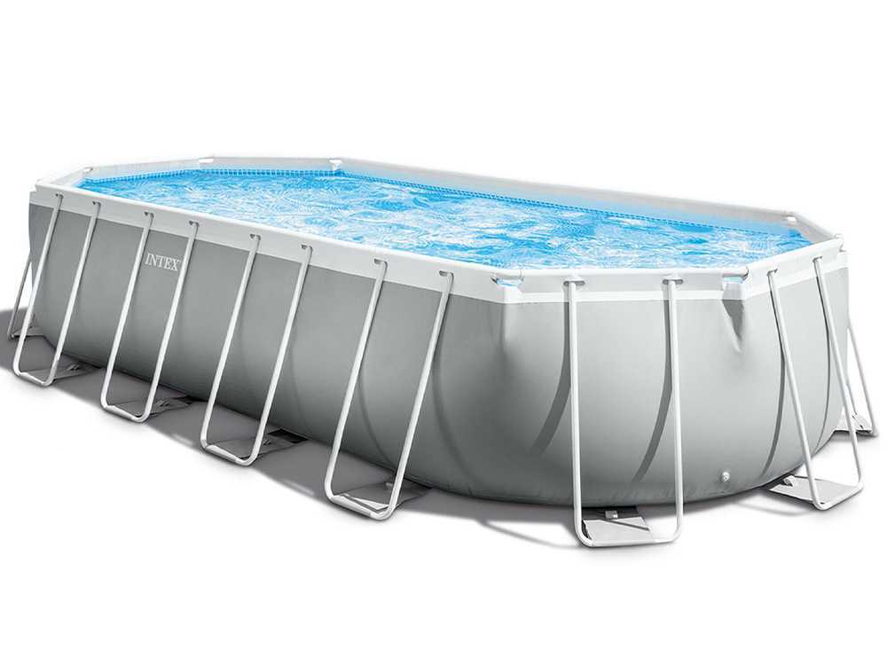 Intex Prisma Frame 26798NP - 610x305x122 cm - Ovaler Pool – Bild 3