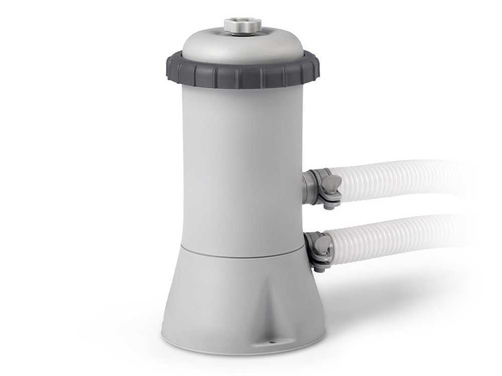 Intex Prisma Frame Chevron 26780NP - 400x200x100 cm - Aufstellpool + Filterpumpe und Poolleiter – Bild 4