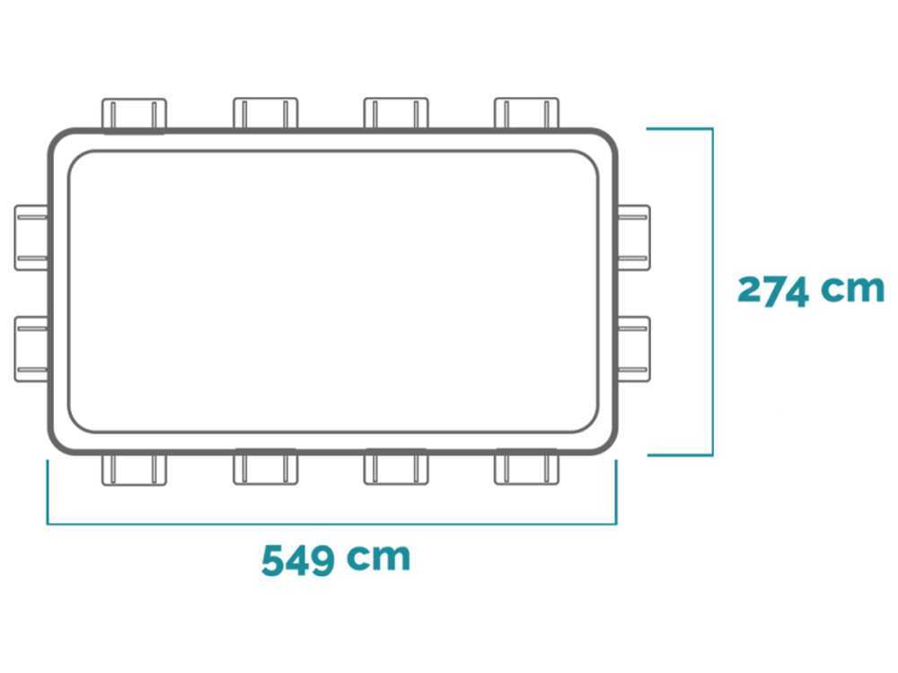 Intex Ultra XTR Frame 26356NP - 549x274x132 cm - Aufstellpool