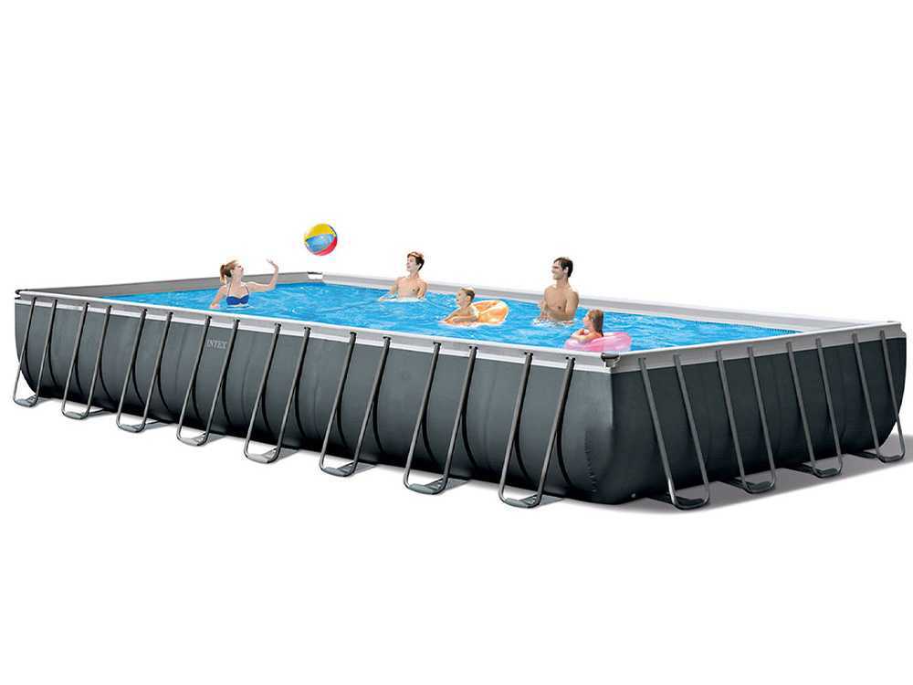 Intex Ultra XTR Frame 26378NP - 975x488x132 cm - Pool + Volleyball- und Reinigungsset – Bild 4