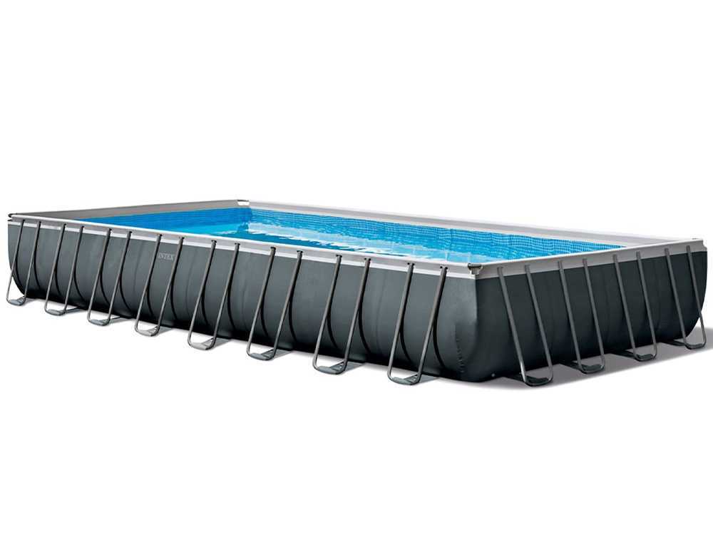 Intex Ultra XTR Frame 26378NP - 975x488x132 cm - Pool + Volleyball- und Reinigungsset – Bild 3