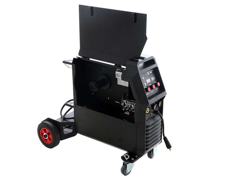 Inverter-Schweißgerät Multiprocessing Awelco MIG 350 - MIG-TIGLIFT-MMA - dreiphasig - GAS/NO GAS