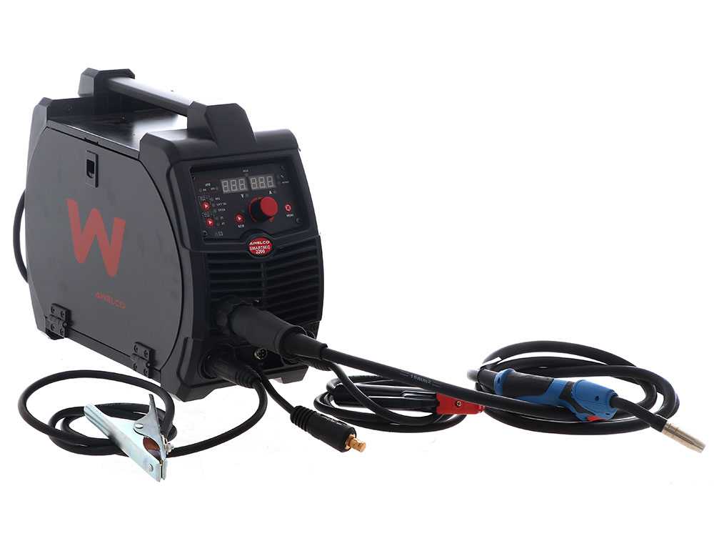 Inverter-Schweißgerät Multiprocessing Awelco SMARTMIG 2000 - MIG-TIGLIFT -MMA - einphasig - GAS/NO GAS – Bild 4
