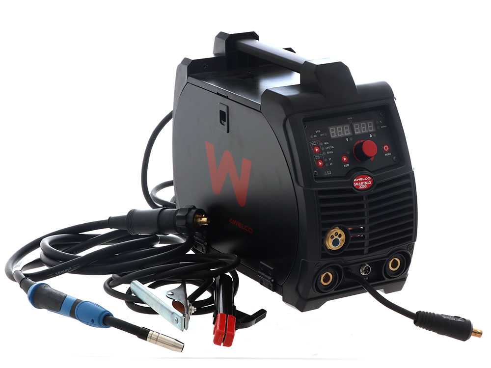 Inverter-Schweißgerät Multiprocessing Awelco SMARTMIG 2000 - MIG-TIGLIFT -MMA - einphasig - GAS/NO GAS