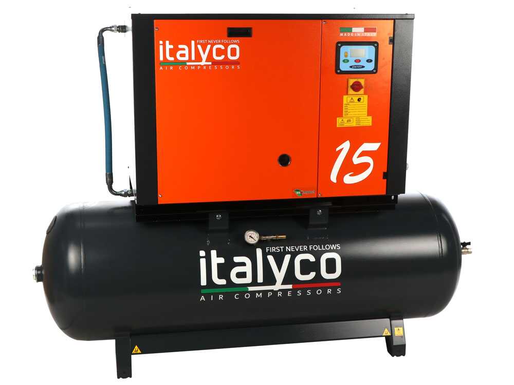Italyco KV 15/500 Premium - Schraubenkompressor - Max. Druck 10 bar – Bild 3