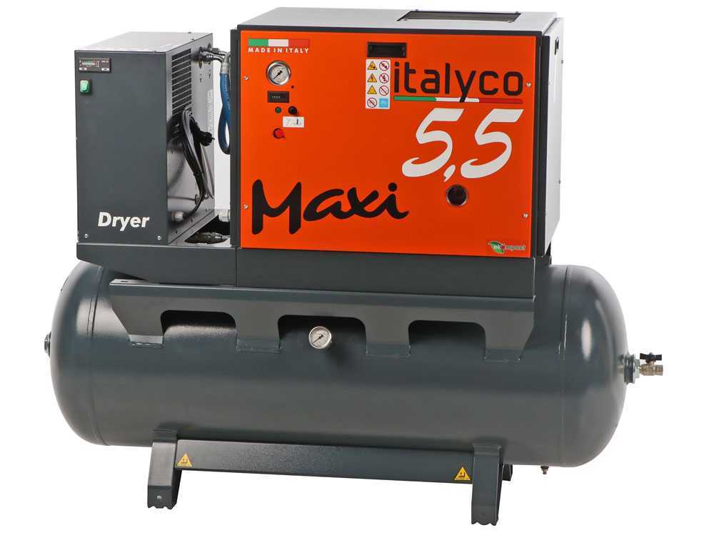 Italyco Maxi 6/270 D - Schraubenkompressor - max. Druck 10 bar – Bild 3