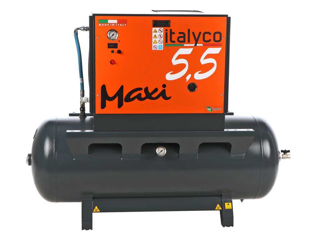 Italyco Maxi 6/270 - Schraubenkompressor - max. Druck 10 bar – Bild 4